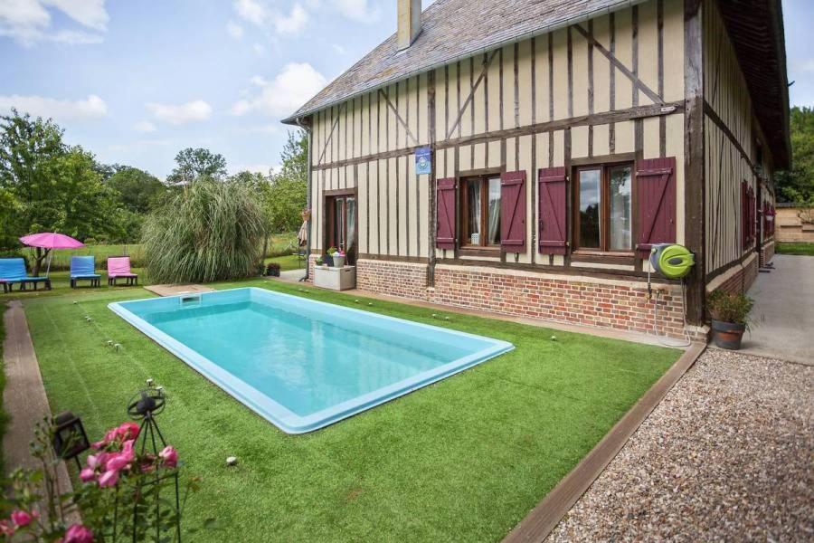 Les Trois Cornets Hotel Saint-Ouen-des-Champs Exterior foto